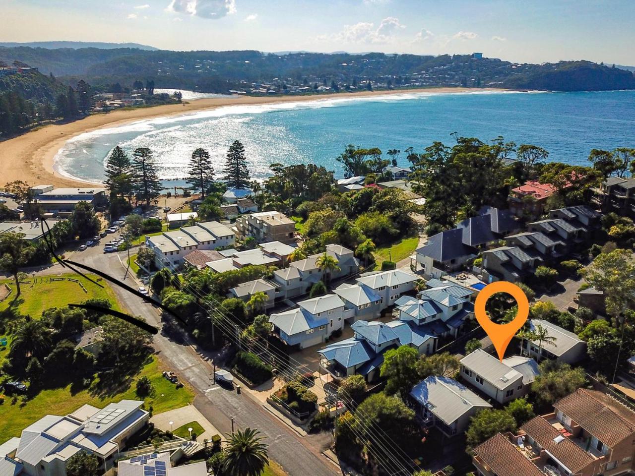 Вилла The Beach Hut Avoca Beach Nsw Экстерьер фото